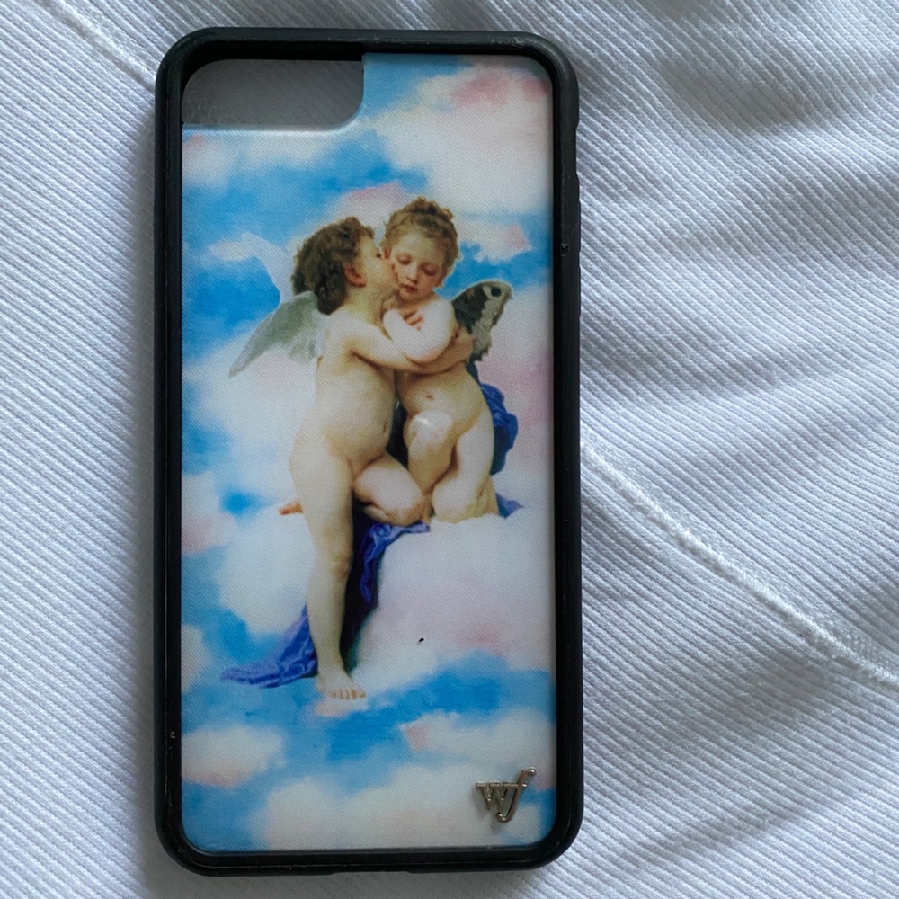 iphone 8+ angel wildflower case
